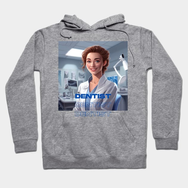 Dentist Dentist Hoodie by Mr.Dentaltees